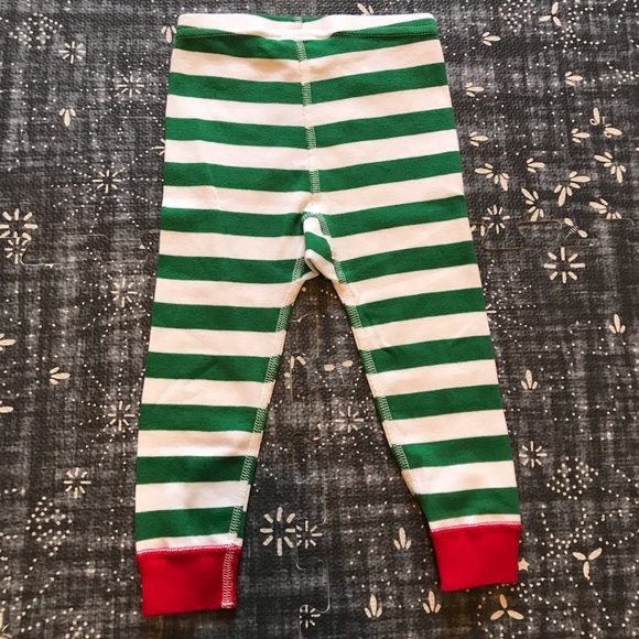 Hanna 2T Christmas Stripe Long Johns - Picture 15 of 16